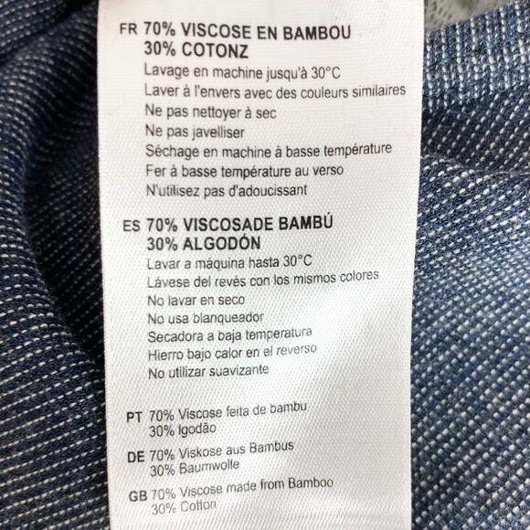 Chalmers Pyjamas Womens Harriet Sleeveless Jumpsuit Relaxed Fit Crop Blue Small - Picture 10 of 12